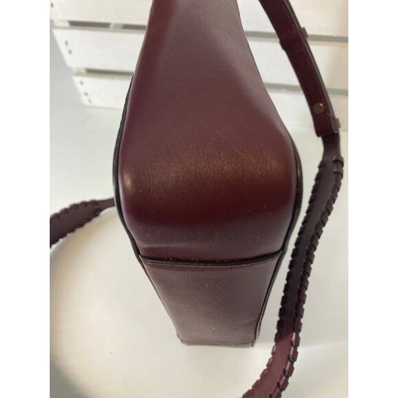 MICHAEL KORS, SMALL WINE SMOOTH LEATHER CROSSBODY BAG - Picture 5 of 15